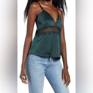 Emerald Slip Tank Top